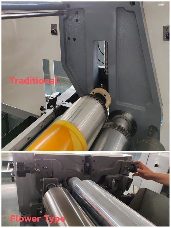 고속 플렉소 프린팅 30-300GSM 종이를 위한 FM-T400 슬리팅 및 트림 머신