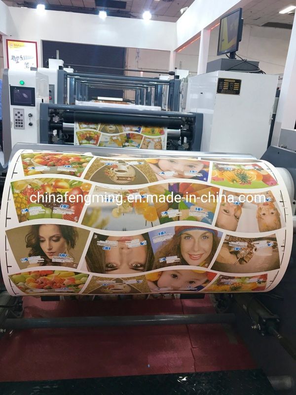 물 기반 잉크 플렉소 프린팅 머신 종이 컵 종이 봉지