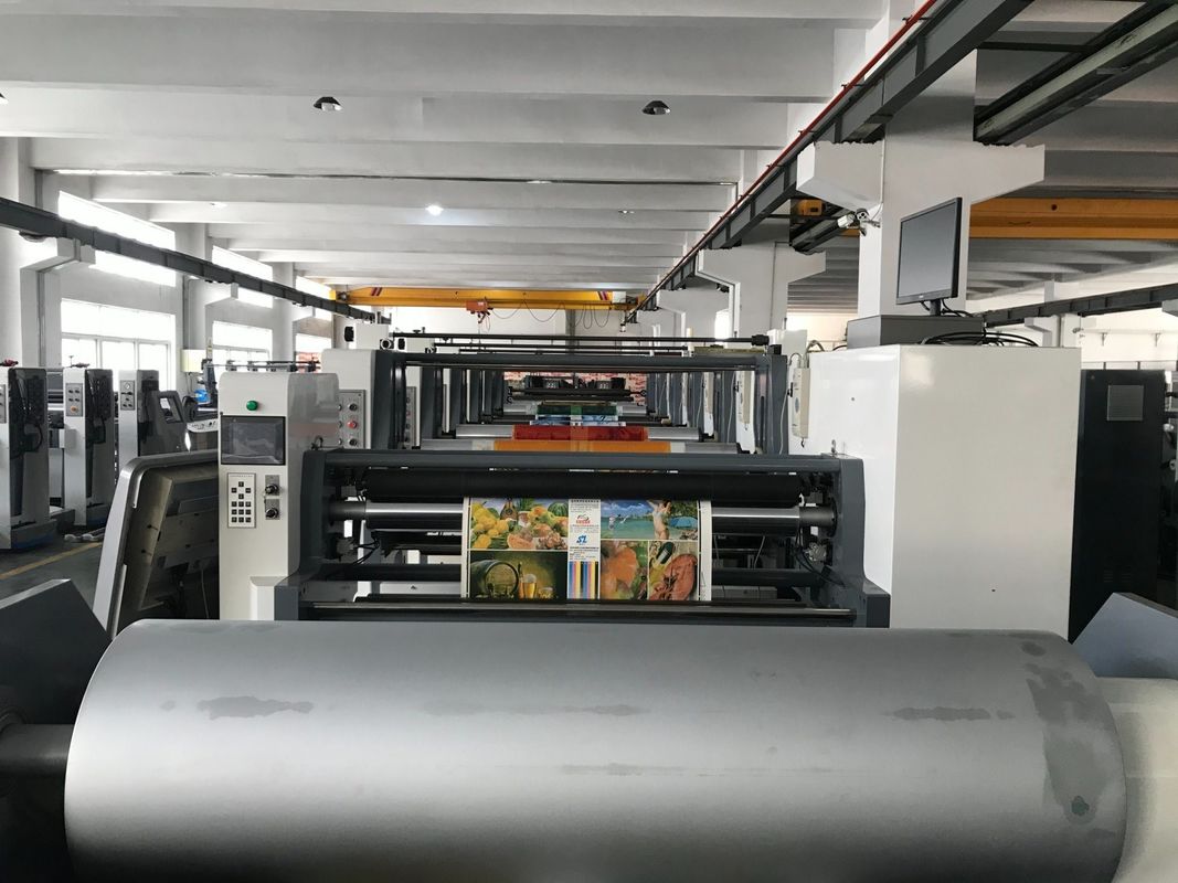100mm 웹 롤러 지름과 UV IR 건조기로 PE 코팅 된 이중 플렉소 인쇄 기계
