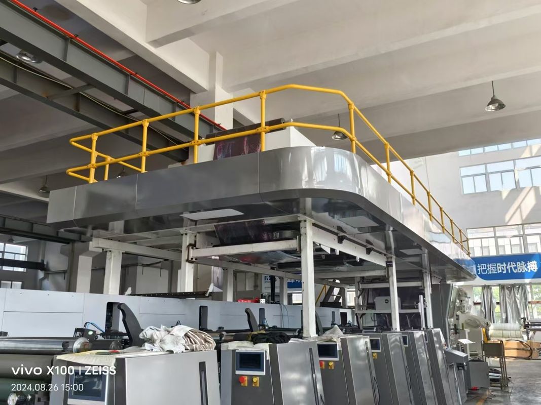 새로운 상태 고속 자동 플렉소 프린터 기계 1850mm 라벨 종이 카드 가방 인쇄서보 모터 부품