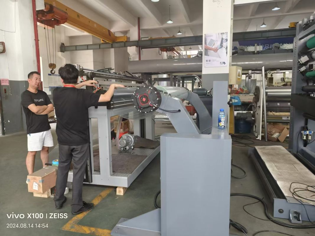 최대 반복 인쇄 길이 2500mm 인쇄판이 없는 경우 타입 플렉소 인쇄 기계
