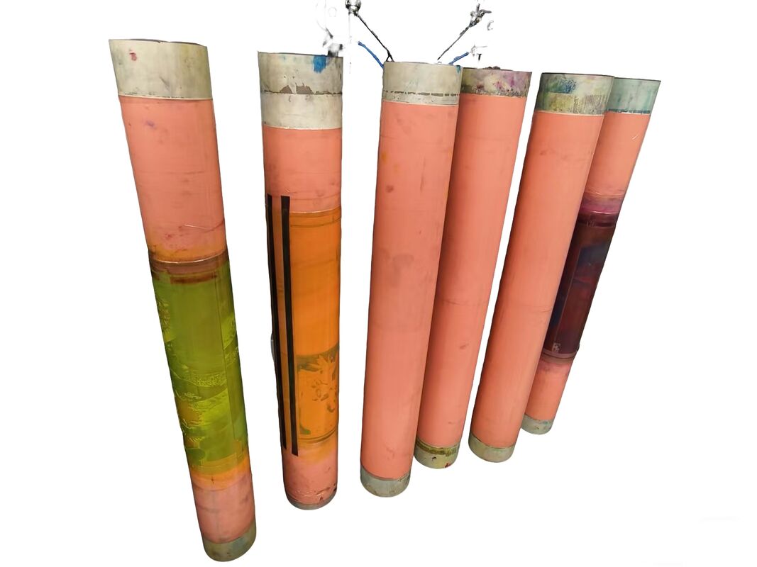 높은 라인 아닐록스 롤러 장갑 인쇄판 롤러 플렉소 인쇄 기계 종이 컵 인쇄 기계