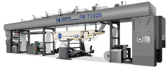 큰 종이 크기 1350mm 너비 플라스틱 코팅이없는 판지 종이를 위한 laminating 기계